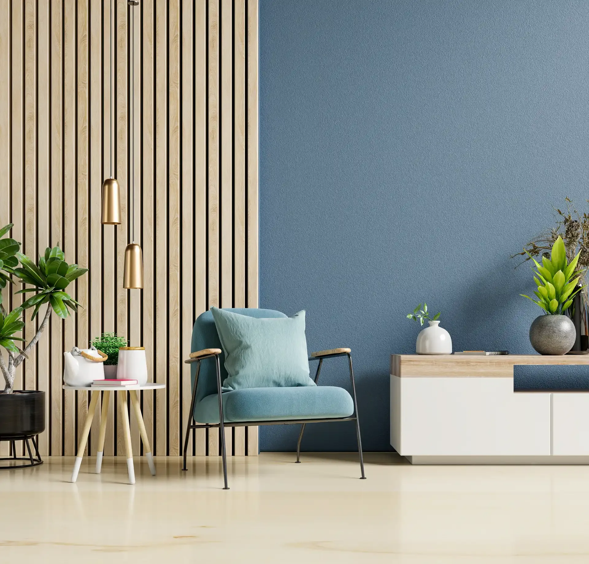 Interior living decoration